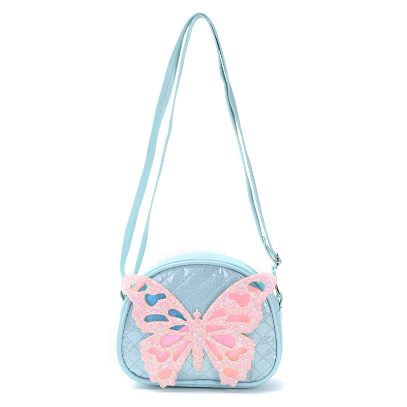 Mujeres Pequeña Cuero Sintético Mariposa Lindo Cremallera Bolsas De Hombro display picture 9