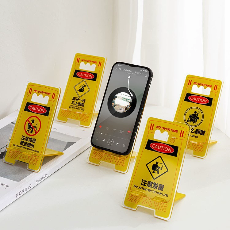 Рабочие креативные акриловые кронштейны для мобильных телефонов