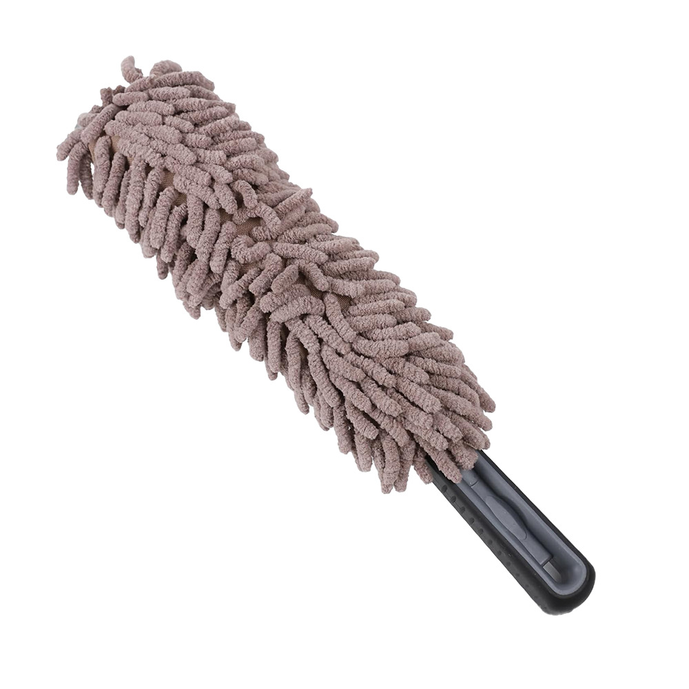 Qìchē Chenille Car Duster (Car cleaning tools) - camel-single-sided-mesh-about-130gpc