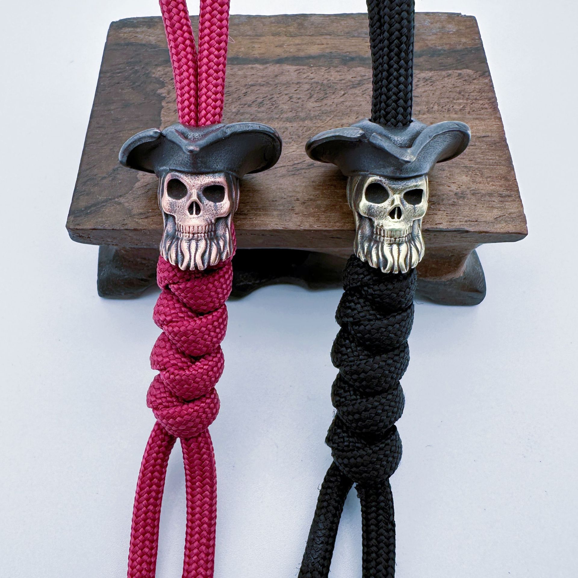 Antique Copper Pirate Skull Pendant For Men - Unique Adventure Charm_voghion.com