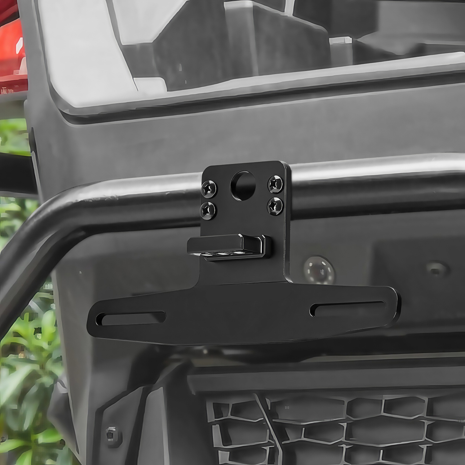License Plate Holder with Light License Plate Holder Suitable for Utv Rv Truck Boat Motorcycle Universal Atv License Plate Frame