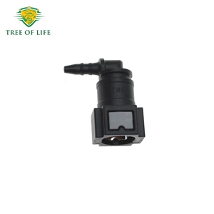 ID3 7.89 90-degree car fuel line quick connector hose fitting nylon oil pipe quick connect and quick release