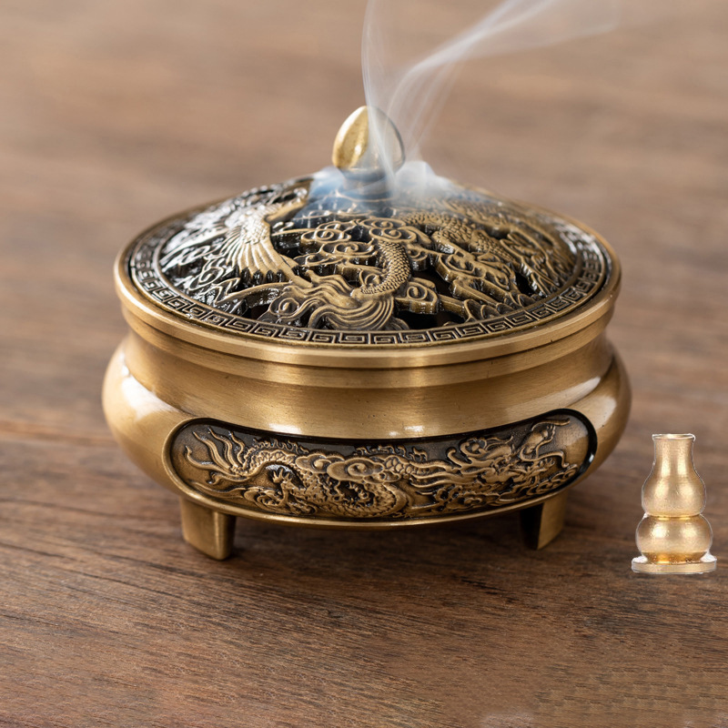 용과 불사조 향로 [향삽입 무료]