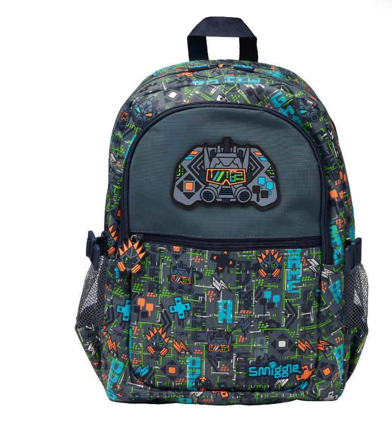 Australia smiggle mochila escolar para estudiantes de primaria y secundaria mochila para niños bolsa de ocio al aire libre mochila de dibujos animados de gran capacidad