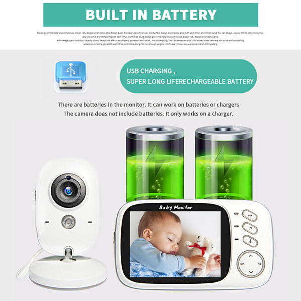VB603 Baby monitors wireless baby monitor baby guard monitor HD…