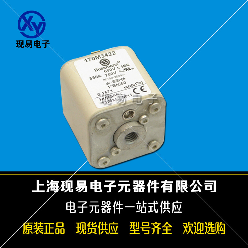 170M3420 170M3421 170M3422 170M3423巴斯曼BUSSMANN快速熔断器
