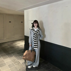 休闲运动灰色卫衣套装女韩系通勤百搭高级感