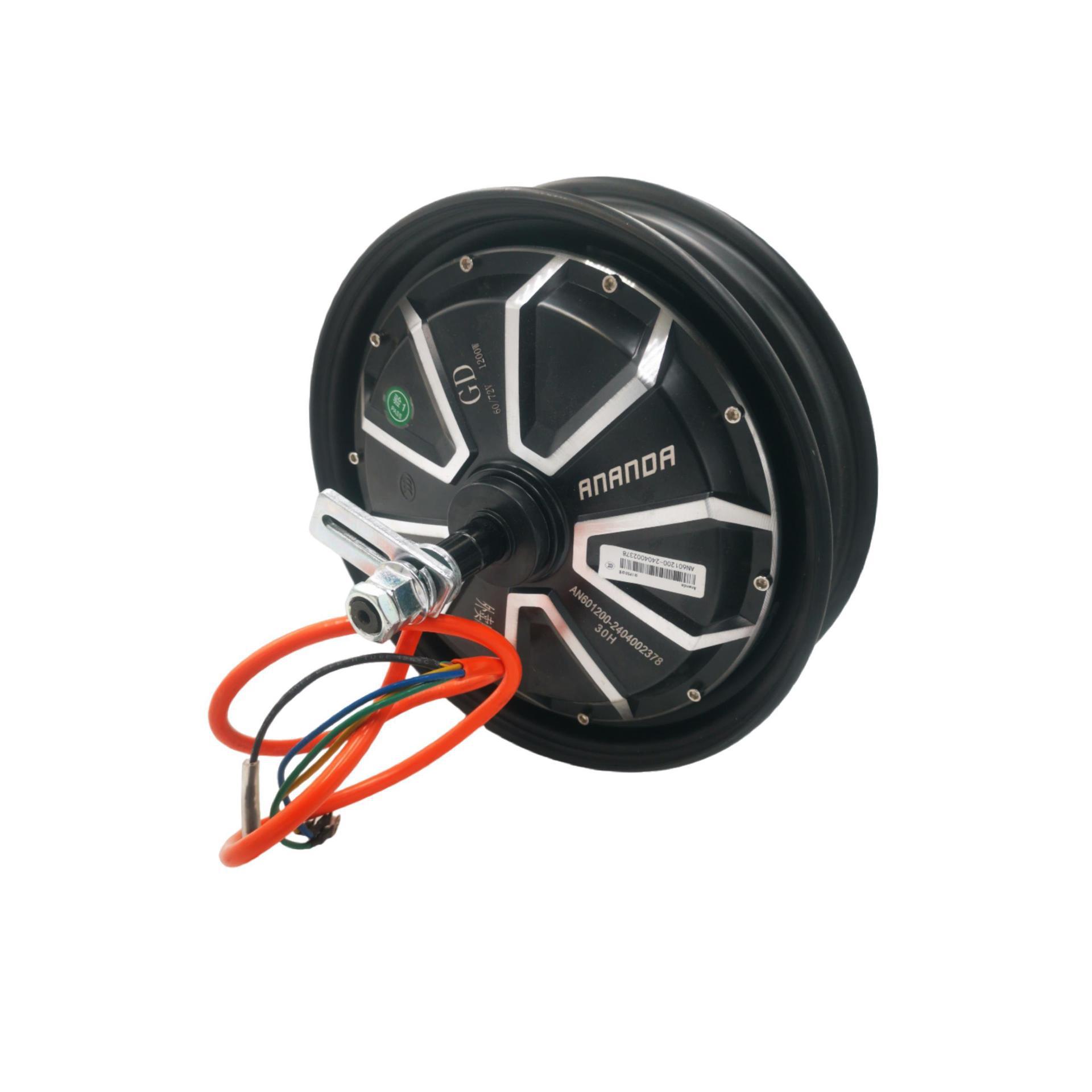 Anaida 10 pulgadas 12 pulgadas motor de freno de tambor motor eléctrico de modificación 400W - 1500W