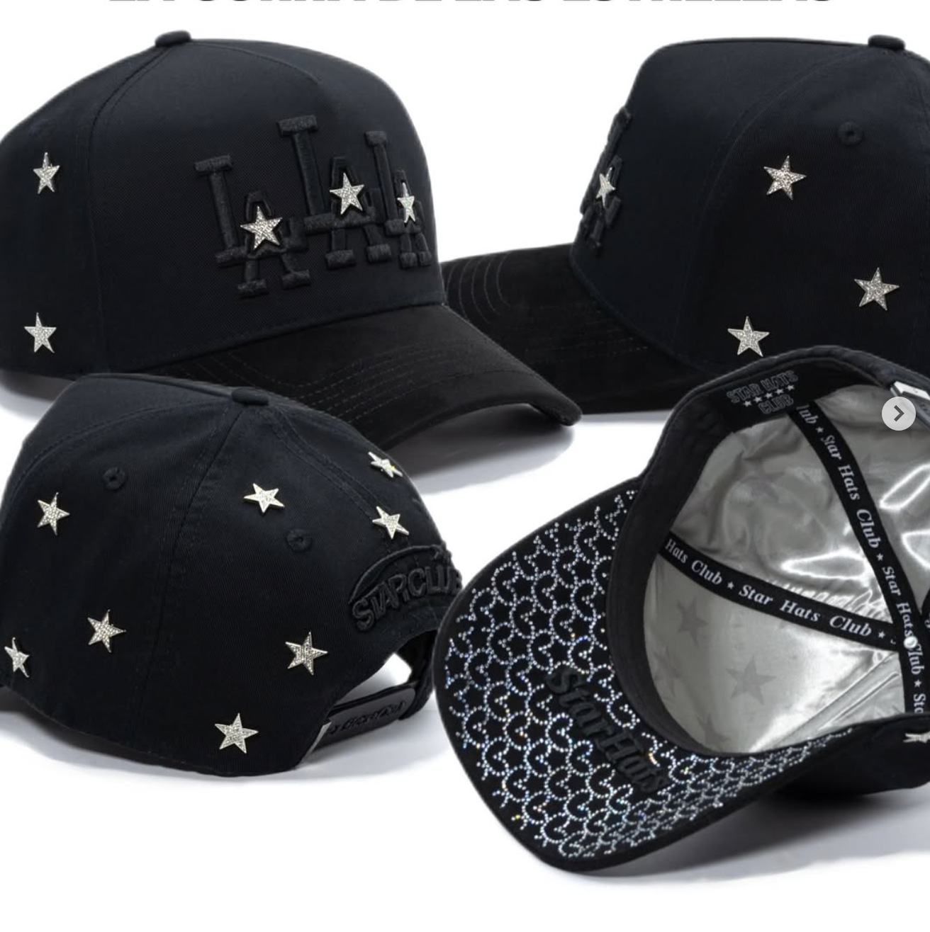 Nuevo Meike Duo Dandy bordado ajustable gorra de boca de pato borde curvo gorra de béisbol con diamantes barba tío