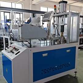 全自动精确数纸成型机一次性覆膜蛋糕纸托机劲伟机械制造