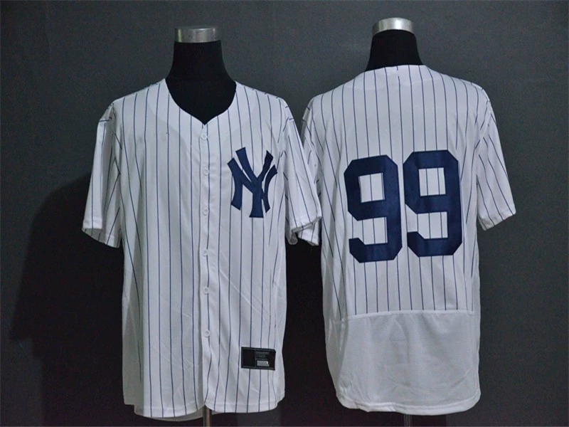 Футболка MLB Yanji team №99, бейсбольная майка New York Yankees, бейсбольная форма