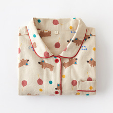 平安喜乐72-睡衣女秋冬季纯棉磨毛绒布卡通少女全棉大码家居春夏