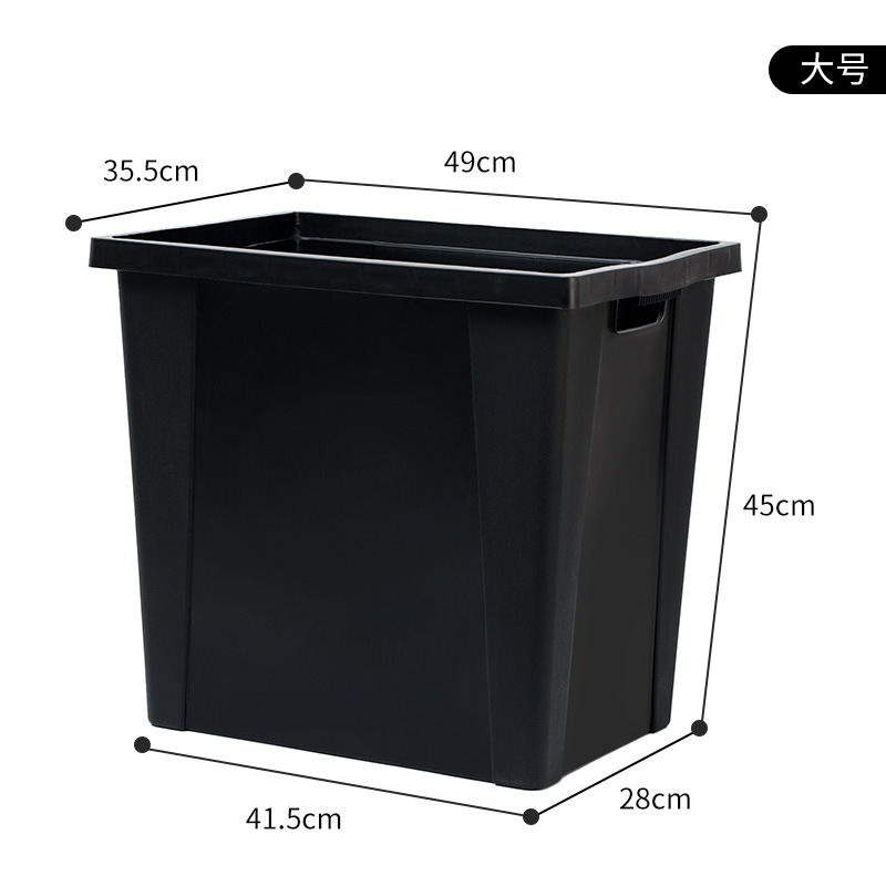 Floristería suministros esenciales Cubo de flores de plástico de gran capacidad material engrosado Cubo de almacenamiento francés material de floristería