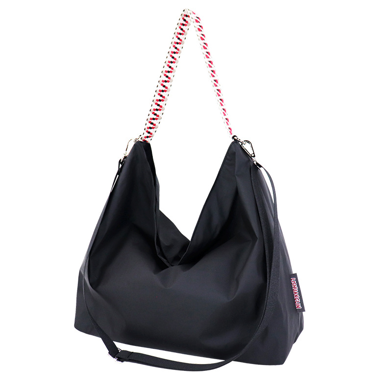 Lazy Style Casual Niche Women's Bag - Tyvek Chain Bag, Oxford Cloth Pearlescent Velvet Shoulder Bag, Custom Tote Bag - Thumbnail 5