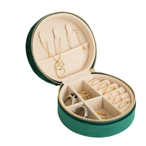 Wholesale Manufacturer Portable Jewelry Box Earring stud necklace simple accessories box ring and pendant organizer