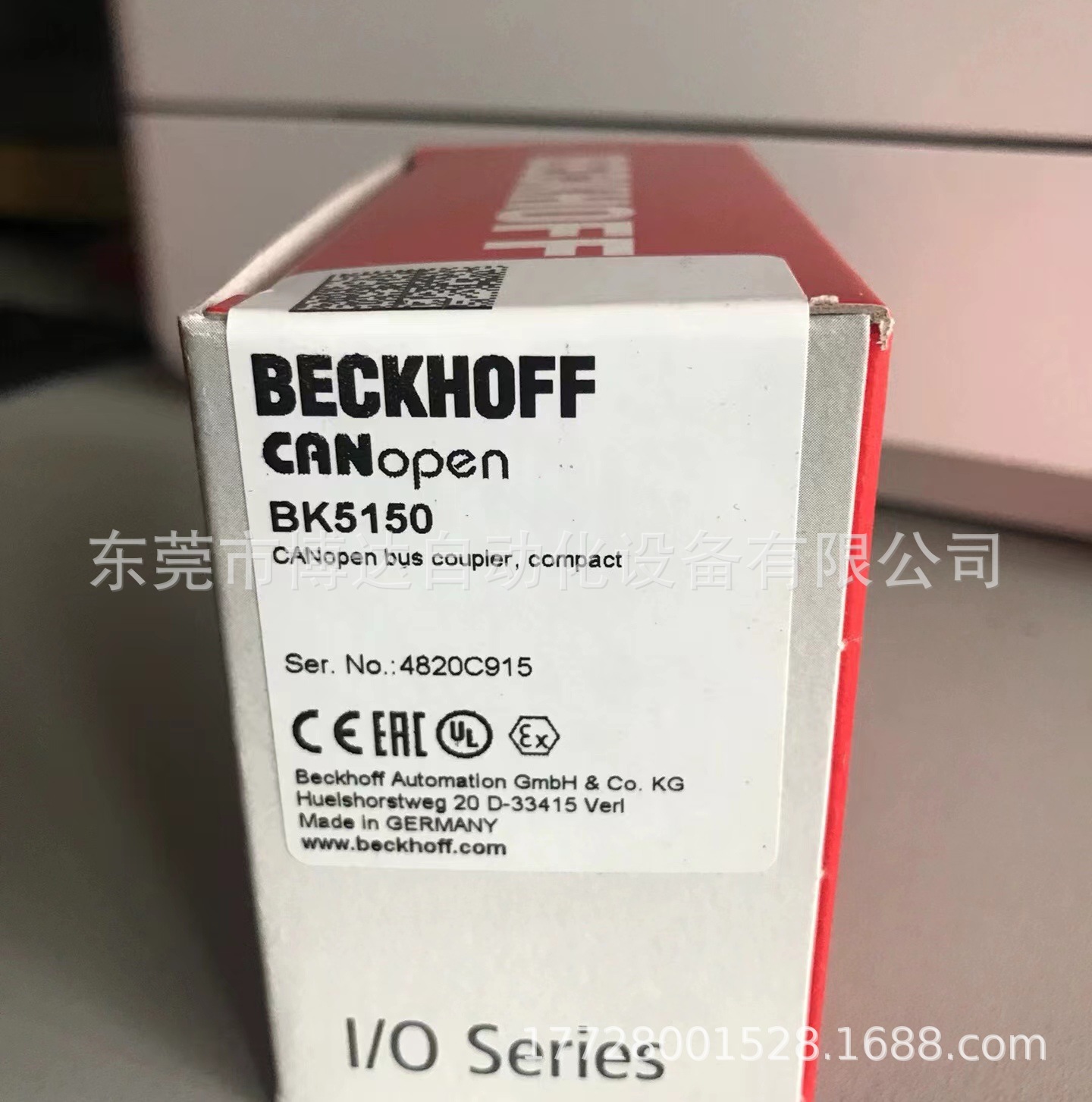 倍福BECKHOFF模块 BK5150 全新原装现货实拍议价