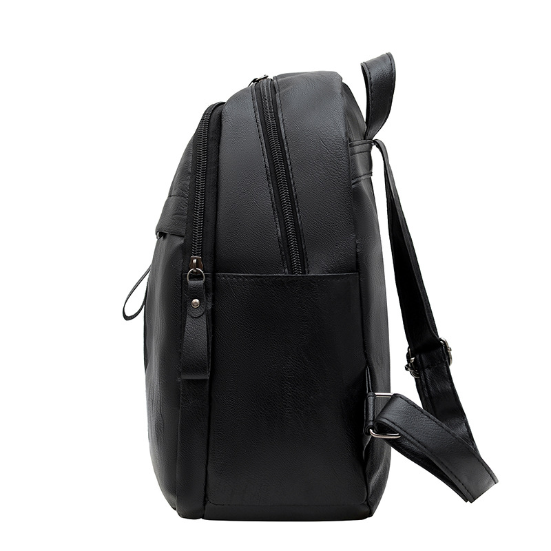 Mochila multiusos para mujer, nueva moda 2024, fácil de combinar, mochila de mujer, bolso de viaje de gran capacidad de cuero suave