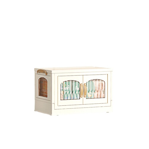 Multifunctional storage box for household folding clothes, books, wardrobe storage box, transparent toy and miscellaneous storage box