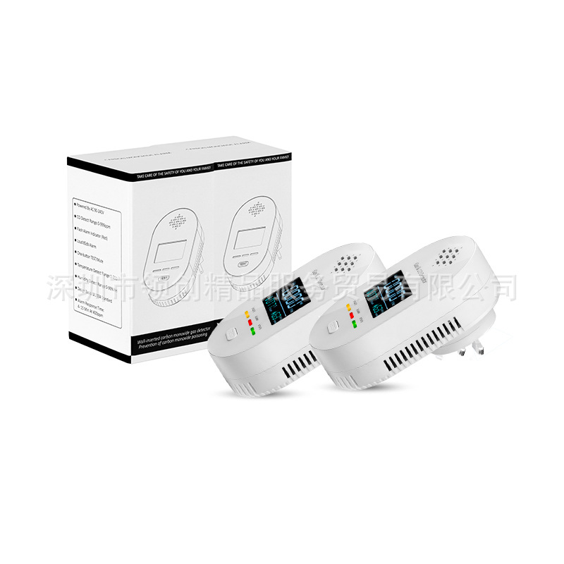 흰색 2개입 영국식 플러그