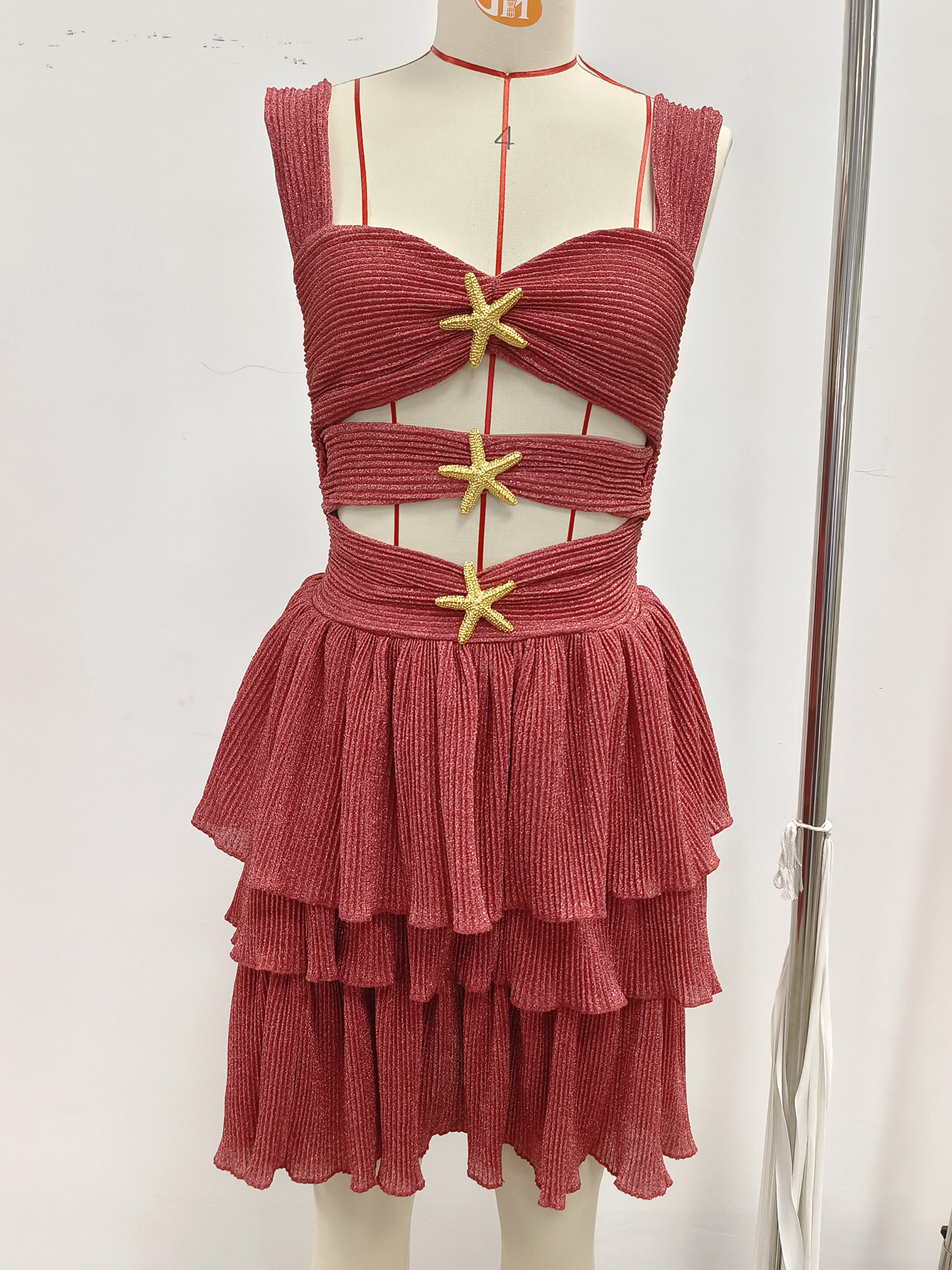 High Waist Waist Line Holiday, Daily Occasion U Neck Neckline Wholesale Women's Streetwear Backless Solid Color Holiday Daily U Neck Sleeveless Sheath Dress