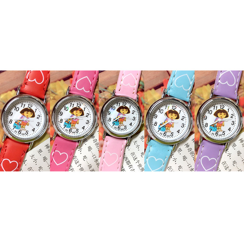 Venta caliente de relojes para niños al por mayor AliExpress comercio electrónico transfronterizo suministro cinturón dibujos animados niño escuela primaria reloj de cuarzo