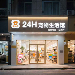 ペット用品 無人スキャンコード テイクアウトショップ クラウドバリューセールスストア 24時間 無人ペットおやつコンビニ
