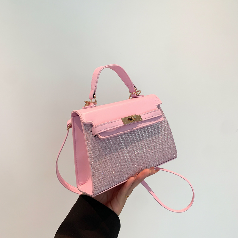 Bolsa pequeña de estilo extranjero para mujeres 2024 nuevo estilo de mano popular coreana de hombro de un solo hombro para viajar sensación de alta calidad bolso Kylie