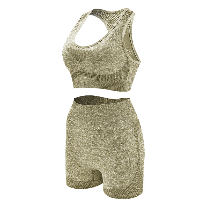 Ropa de yoga ajustada de cintura alta sin costuras, pantalones de yoga para entrenamiento de glúteos de melocotón, pantalones deportivos para correr, pantalones deportivos para mujer, amigables con la piel