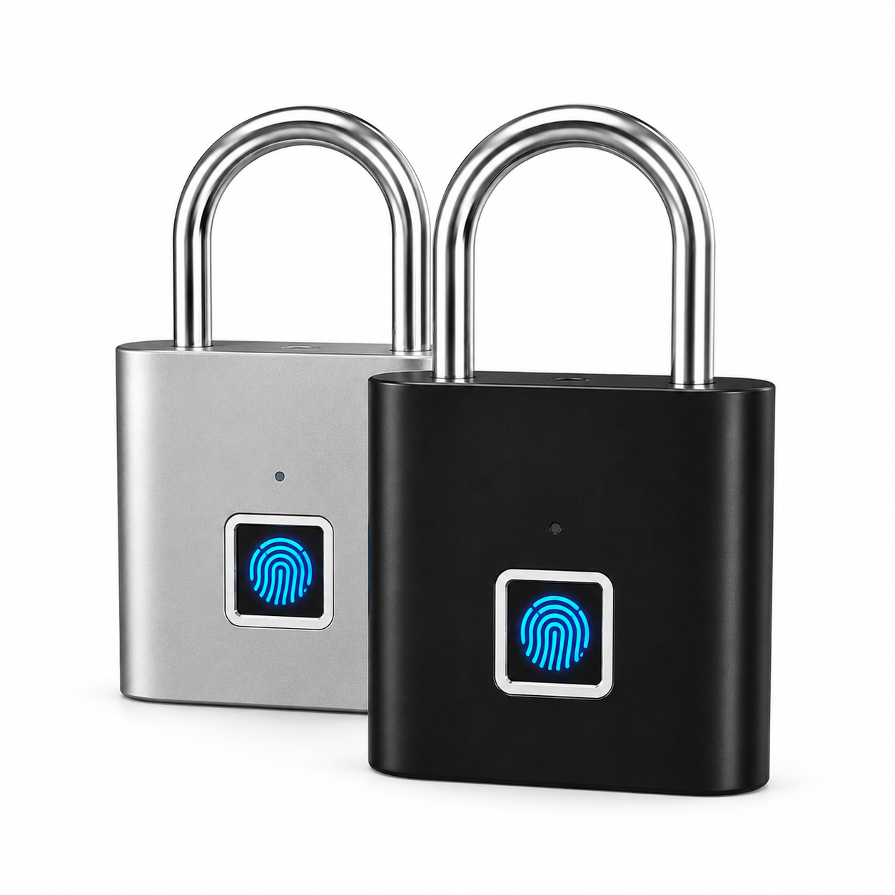 Fabricante mayorista cerradura electrónica impermeable huellas dactilares inteligentes automáticas de carga USB larga duración registro de huellas dactilares múltiples