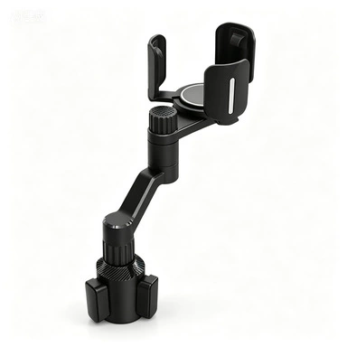 Cup Holder for Foreign Trade, Car cup holder/beverage holder - b07-car-mounted-tray-and-cup-holder