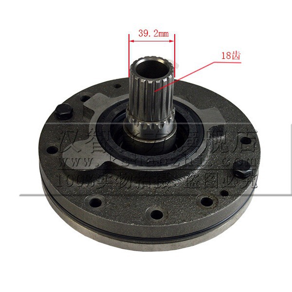 Asamblea de bomba de suministro de aceite de carretilla elevadora aplicable a Komatsu FD20 bomba de marcha de carretilla elevadora accesorios de caja de cambios bomba de aceite de maquillaje bomba de aceite de engranaje