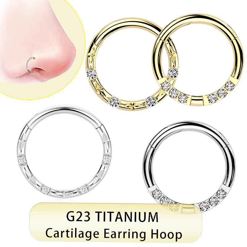Silver pointed spike labret stud material detail