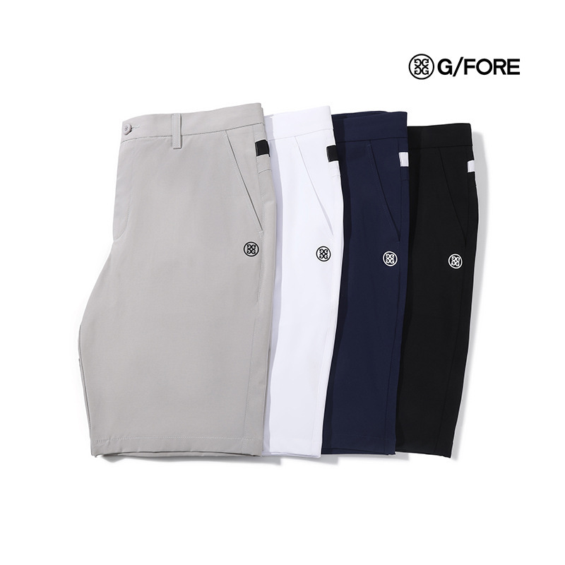 【Cross-Border】G Men's Summer Golf Shorts Woven Stretch Golf Sports Pants # 2502