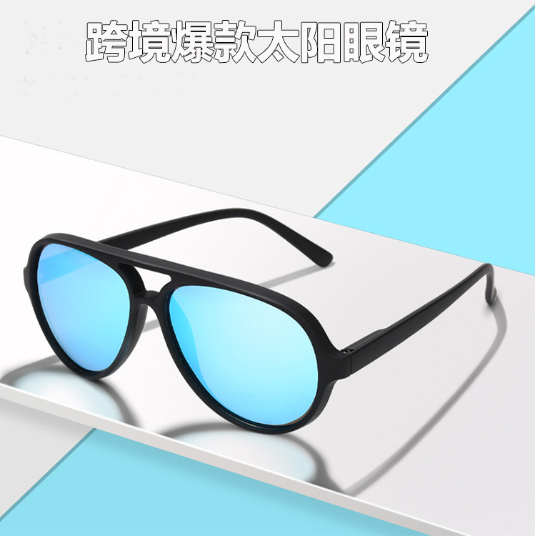 Grenzüberschreitende maßgeschneiderte Sonnenbrillen mit doppeltem Steg Sonnenbrille Grenzüberschreitende modische Outdoor-Sportbrille TAC polarisierte Sonnenbrille