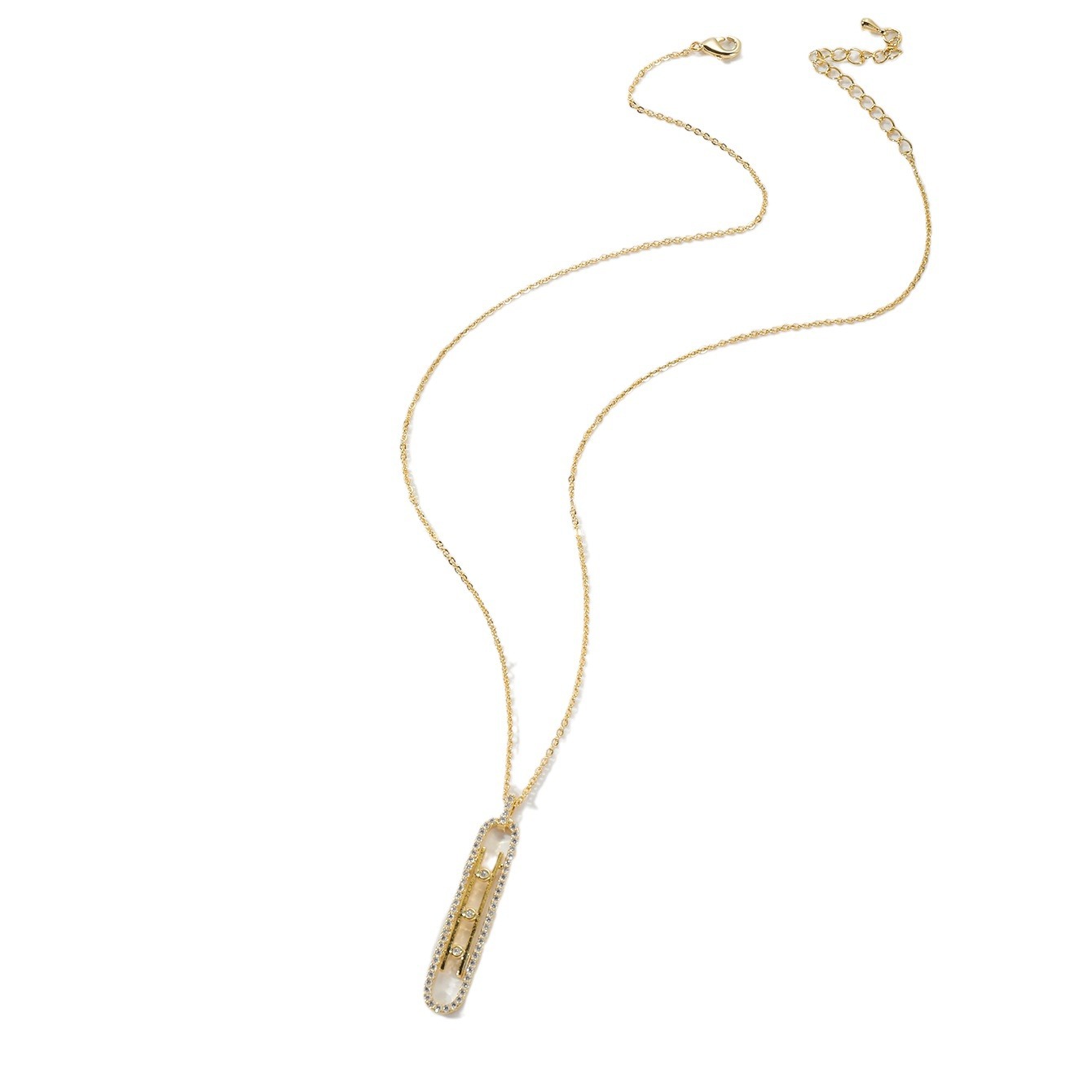 Designer Meijia big-name fashion classic earrings necklace jewelry set_voghion.com