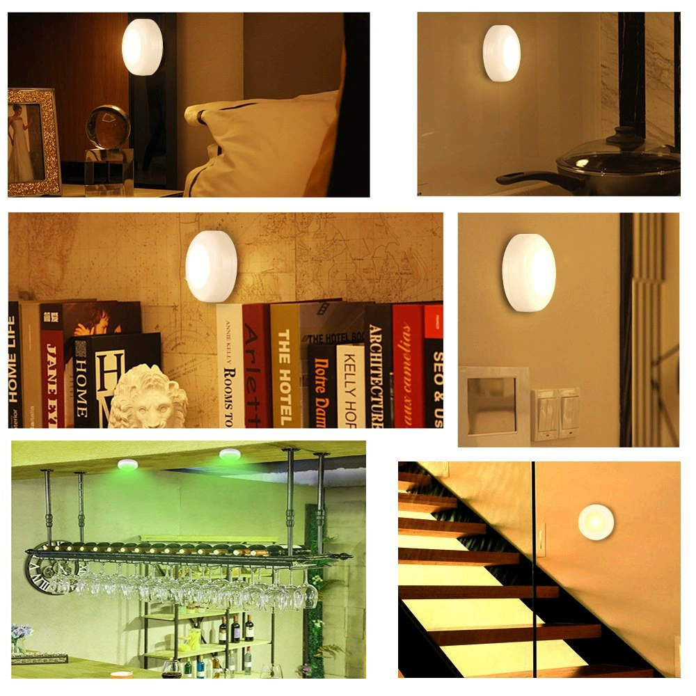 Night light, respiratory LED lights, battery for wardrobe, interior lighting, Amazon, remote control