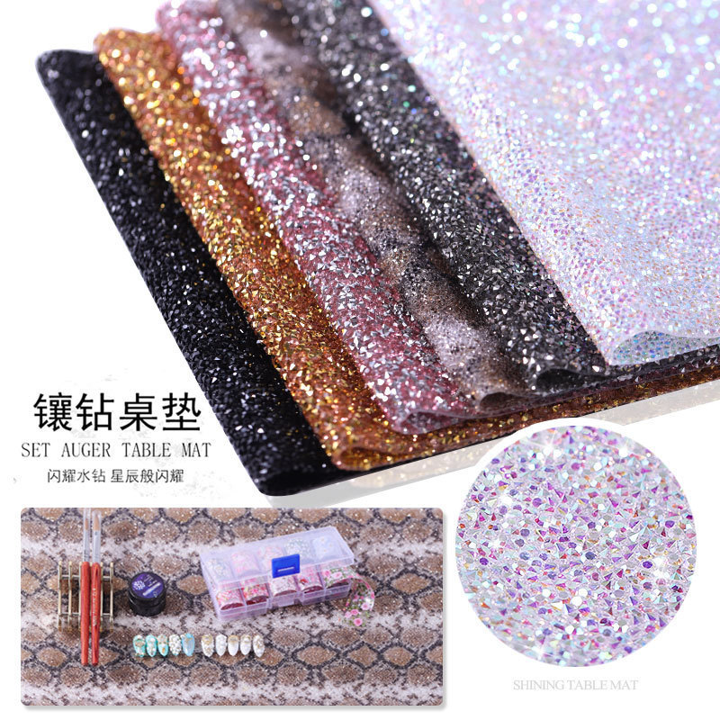 Nail diamond sequins hand pillow pad nail tools wrist hand pillow cushion nail table mat cross-border exclusive