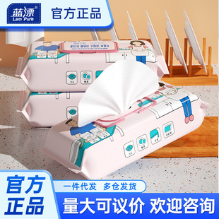 Kitchen wipes 40-drawer large package decontamination oil stains disposable cleaning kitchen ventilator stove wet tissue factory in stock