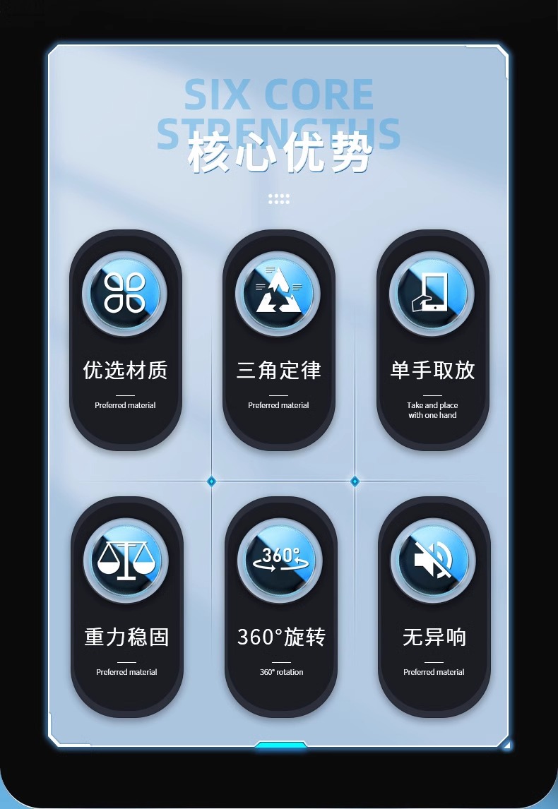 Mobile phone car bracket car air outlet dedicated navigation fixed universal new car mobile phone support frame