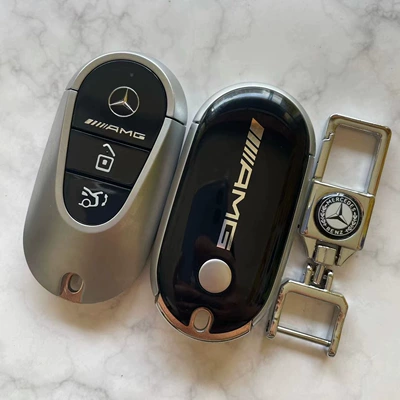 Rover, Cadillac, and Maserati Car Keys - 2024-amg-key-with-circuit-board-key-fob-included