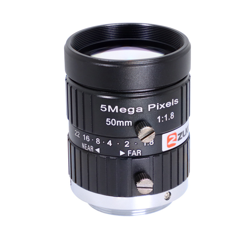 �����ƴ�50mm��ҵ��ͷVM5018MPC�ֶ���Ȧ500��2/3"C�ڵͻ��侵ͷ