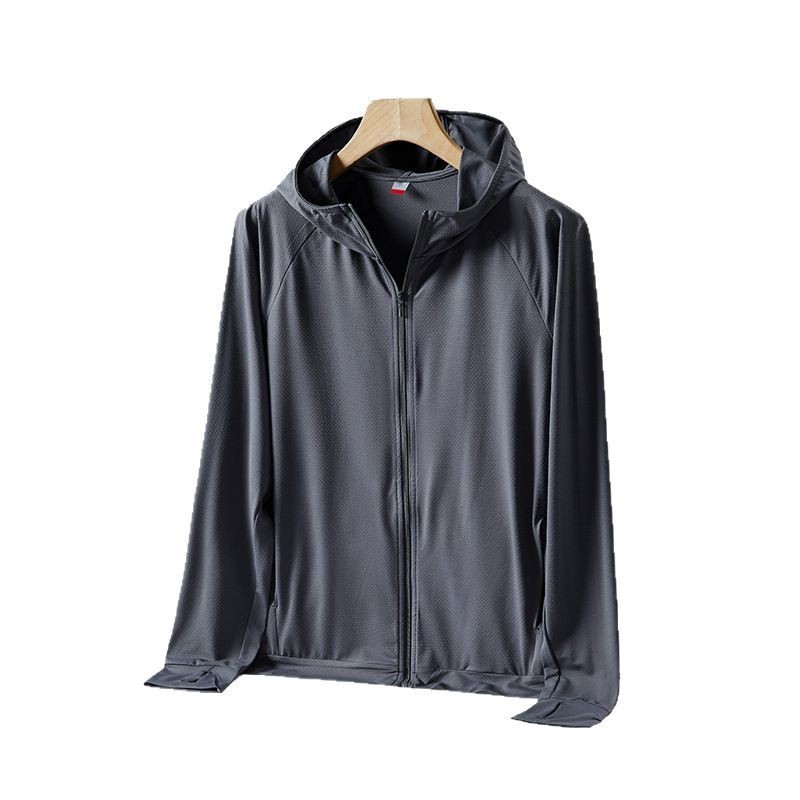 Outdoor Sun Protection Clothing high quality Pressure Adhesive Anti-ultraviolet Sun Protection Clothing for Men and Women Summer Ice Silk Sun Protection Sports Cross-border