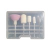 Tools set for manicure for nails, polishing cloth, exfoliates