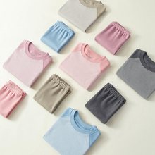 爆款25年秋冬儿童保暖内衣套装高档厚款秋衣裤套装男宝女宝家居服