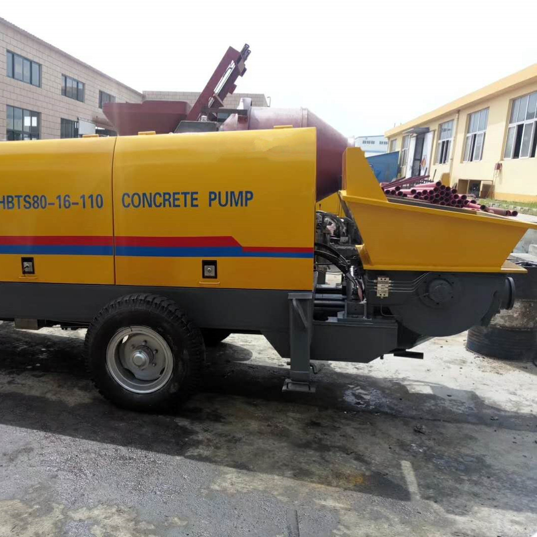 小型混凝土泵车 混凝土泵打高层 农建用混凝土输送泵 180输送缸