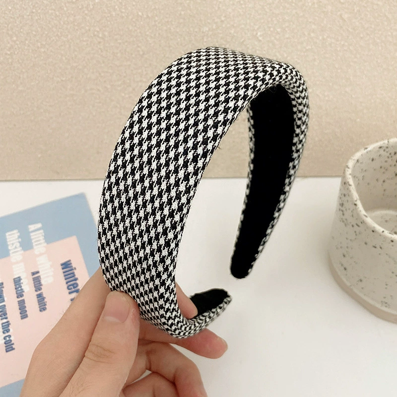 Зажимы для волос коллекция Checkerboard — стильные черно-белые зажимы для чёлки, маленькие декоративные булавки