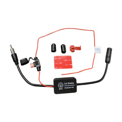 Car AM/FM signal amplifier radio station enhancement car radio antenna ANT208 antenna adapter
