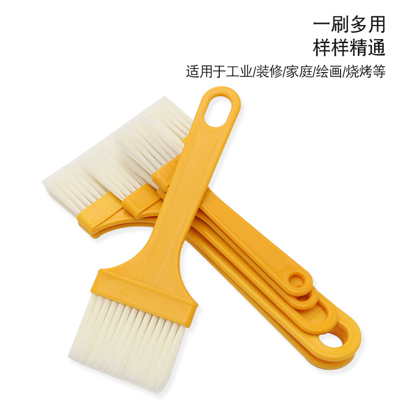 Oil Brush Pancake Brush Household Kitchen Multifunctional Barbecue Brush High Temperature Resistant Hair-free Small Brush Baking Brush Oil Brush Sauce