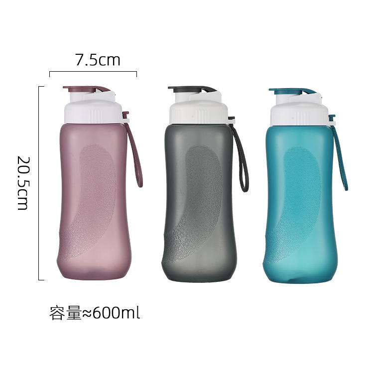 多規格のプラスチック密封運動の水筒は取っ手を持って携帯します。|undefined
