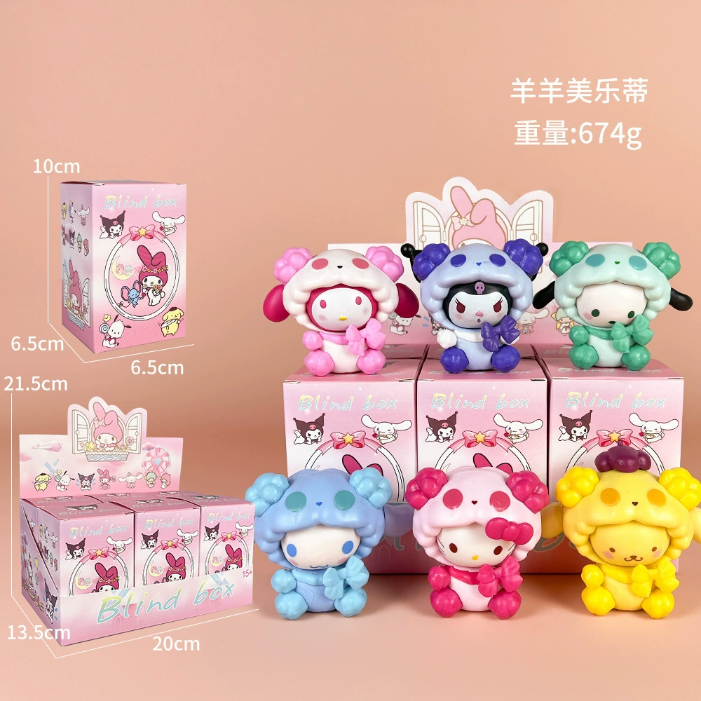 Sanrio, cartoon cute minifigure